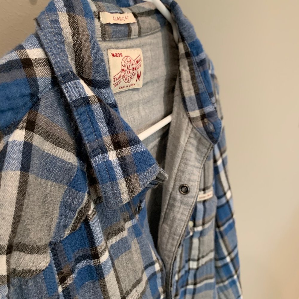 Lucky Brand Classic Fit Flannel (3 for $15 Bundle)